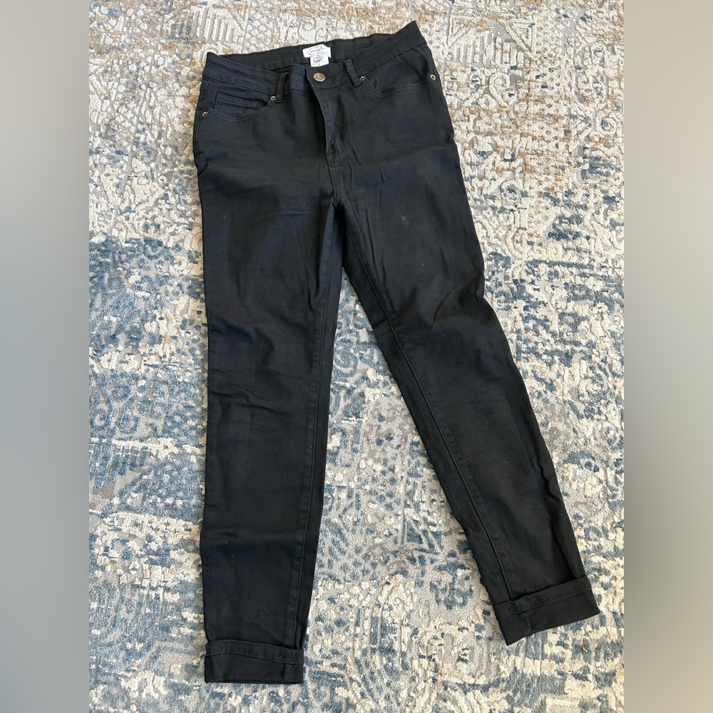 Black mud pie high rise stretch jeans